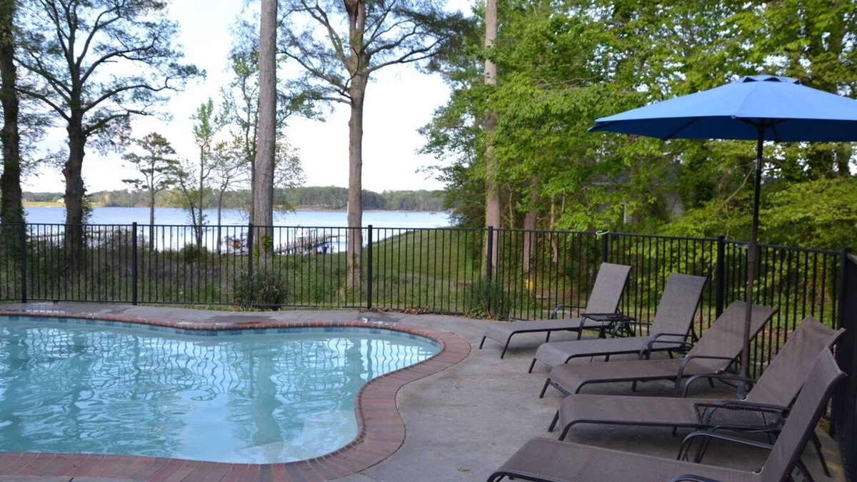 Lancaster House | Great home for holidays! Large kitchen, firepit & hot tub, beautiful water views