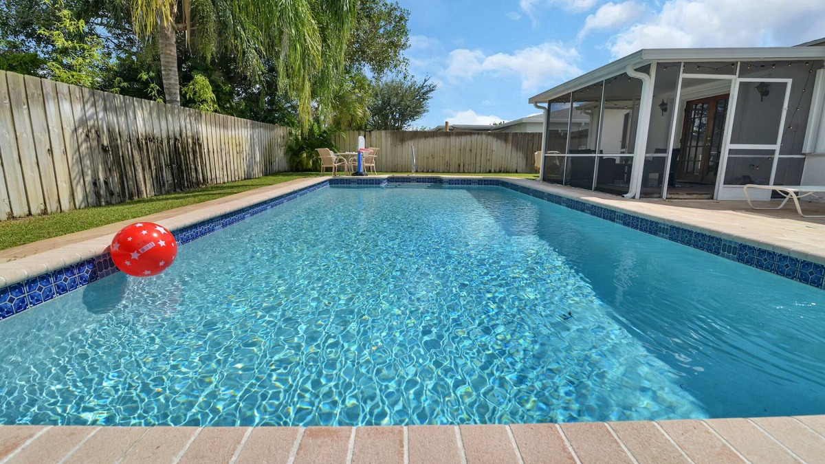 Survey Creek House | Great house with heated pool, full kitchen, and enclosed yard!