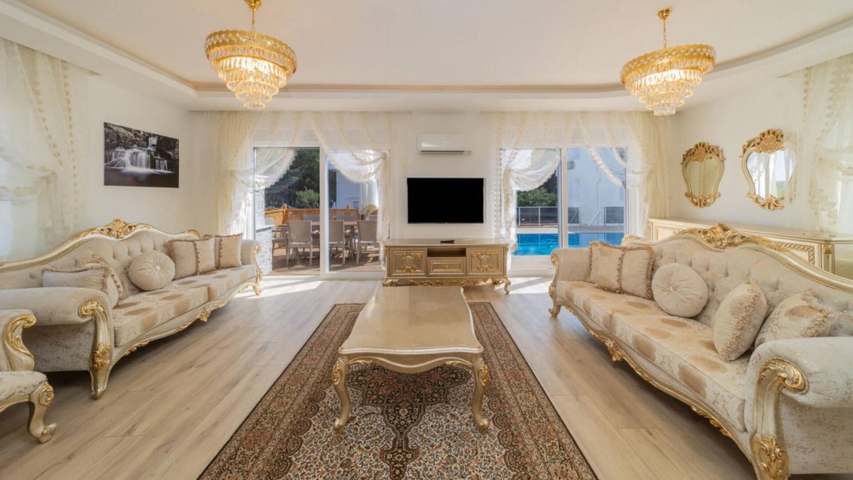 Kepez Apartment | Great Villa with Pool Hammam and Sauna in Antalya