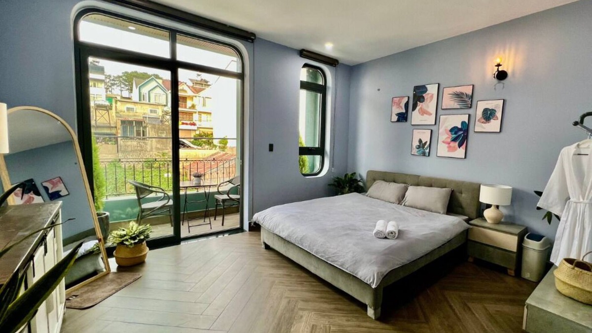Da Lat Apartment | Green House Da Lat - The studio apartment with great valley view
