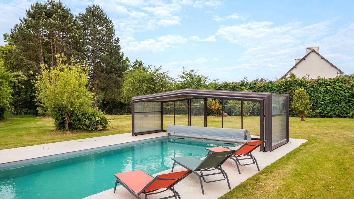 Saint-Alban House | Green Lodge - Piscine chauffée et grand Jardin à proximité des Plages de Pléneuf Val-André