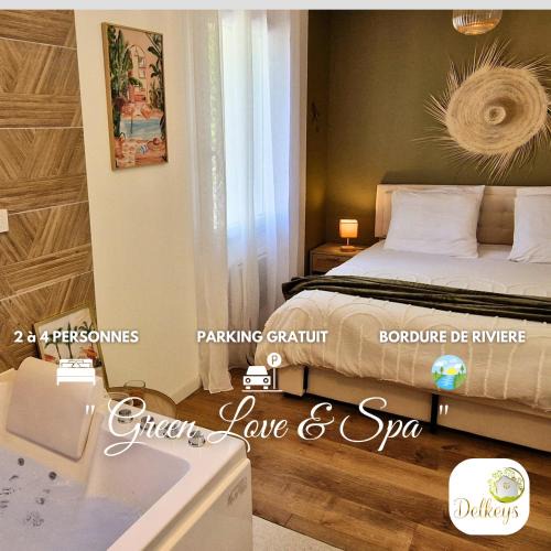 Saint-Laurent-de-Medoc Villa | Green love & Spa - Villa Romantique