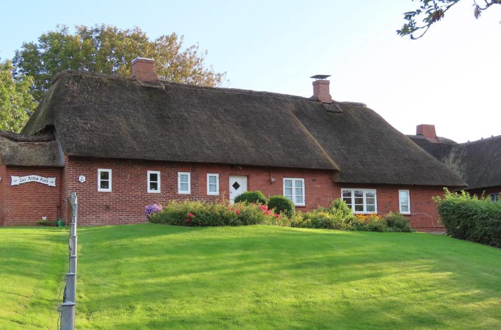 Fedderswarf Apartment | Große Warf mit Rasenfläche