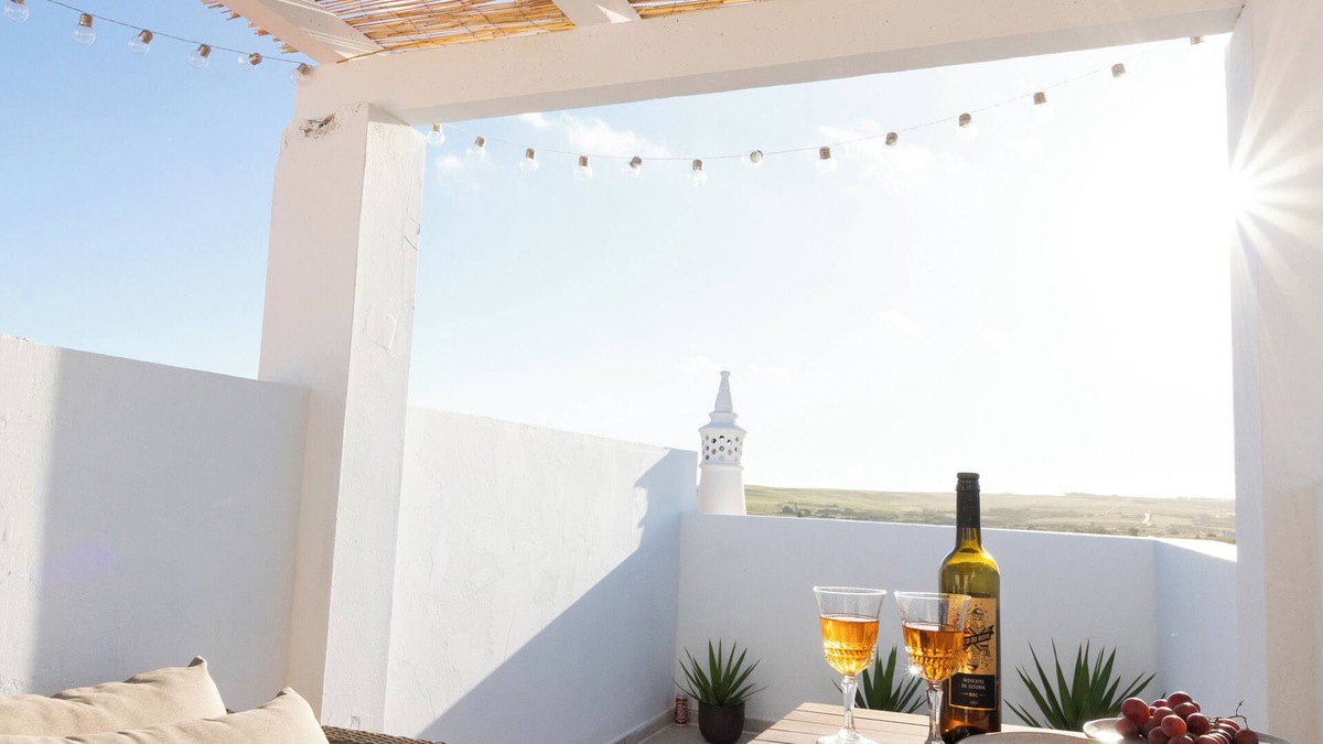 Vila do Bispo House | Großes Haus mit Sonniger Dachterrasse - 3 Schlafzimmer - 6 Personen - Top Lage