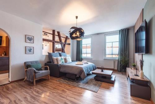 Erfurt Apartment | Großzügiges Apartment - Zentral - Küche - Familienfreundlich