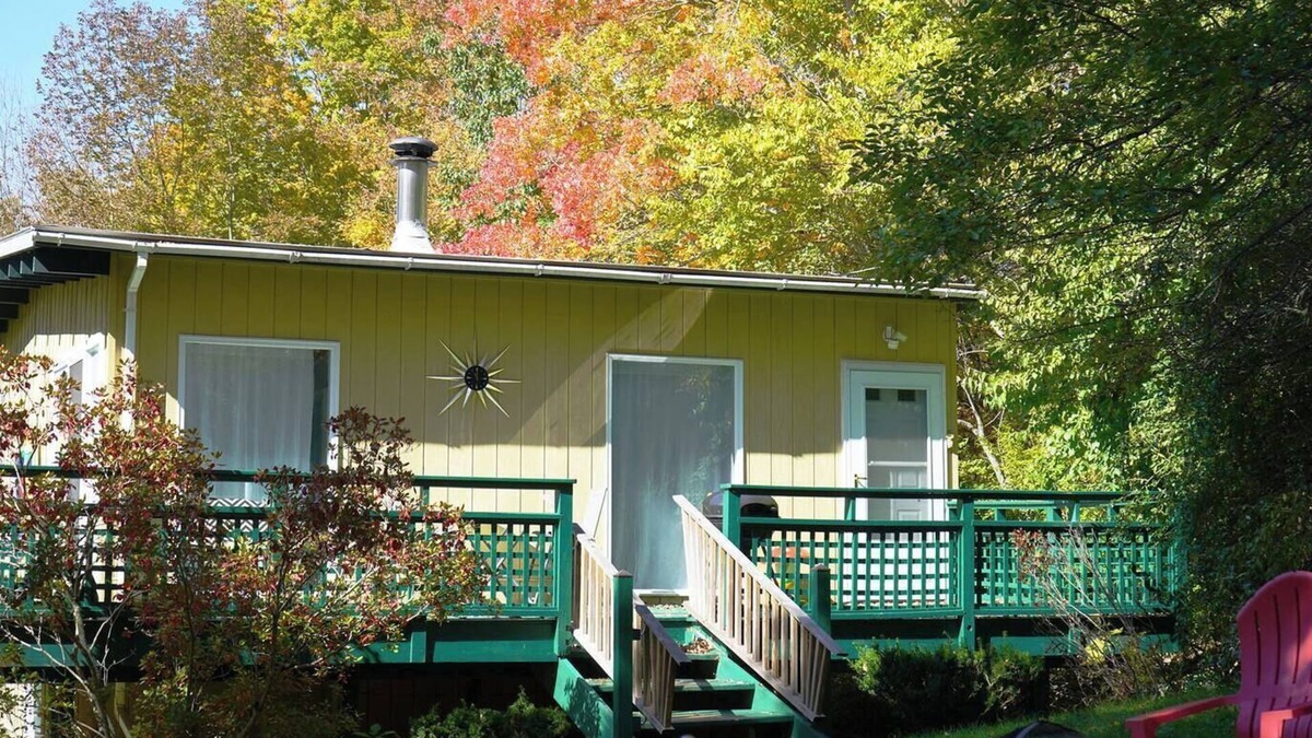 Margaretville Apartment | Groovy Chalet: Cool Mid-Century Catskill Mountain Digs!