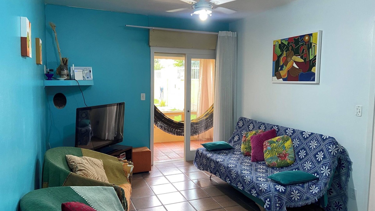 Capao da Canoa Apartment | Ground floor apartment with garden view
