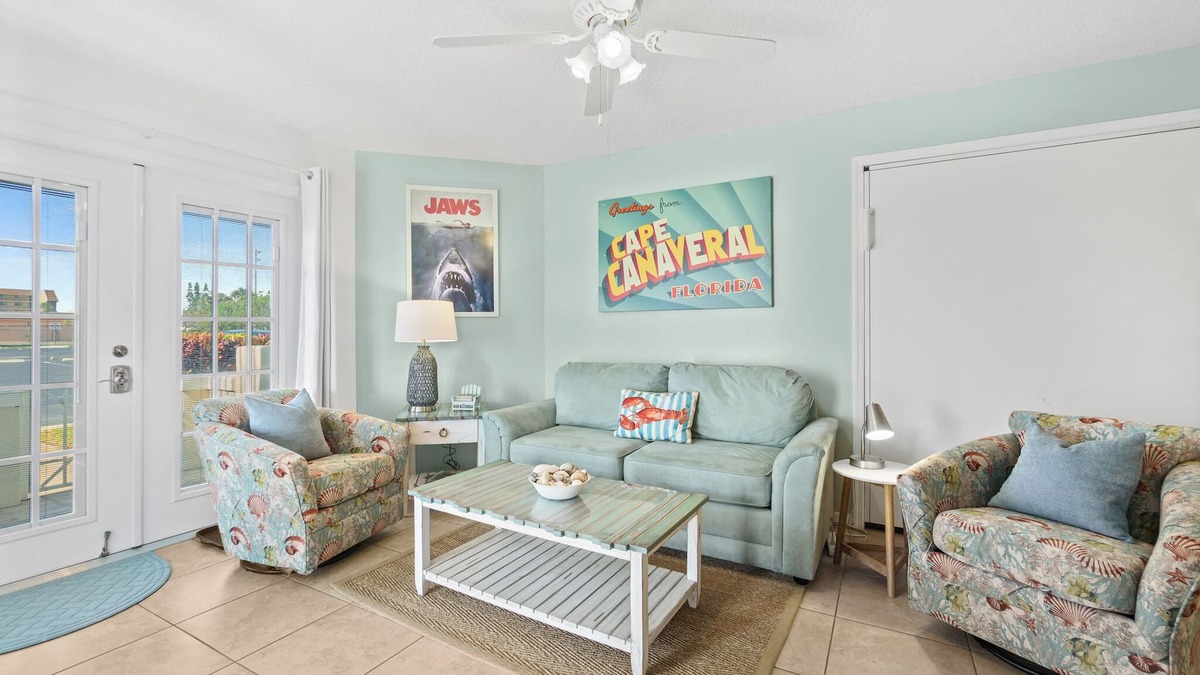 Cape Caneveral Beach Gardens Condo | Ground Floor | Oceanfront Patio | Resort Style | Private Beach Access