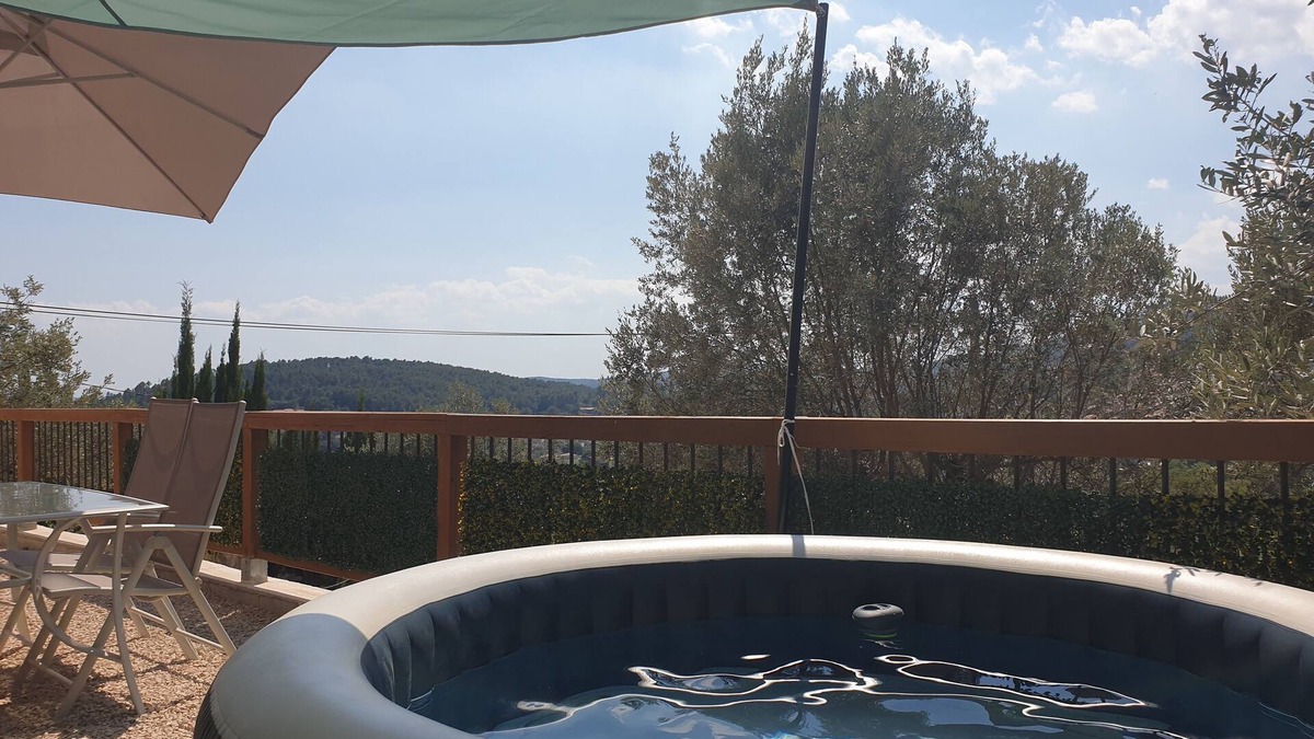 Callas House | Ground floor of villa with dominant view on callas. Free inflatable spa
