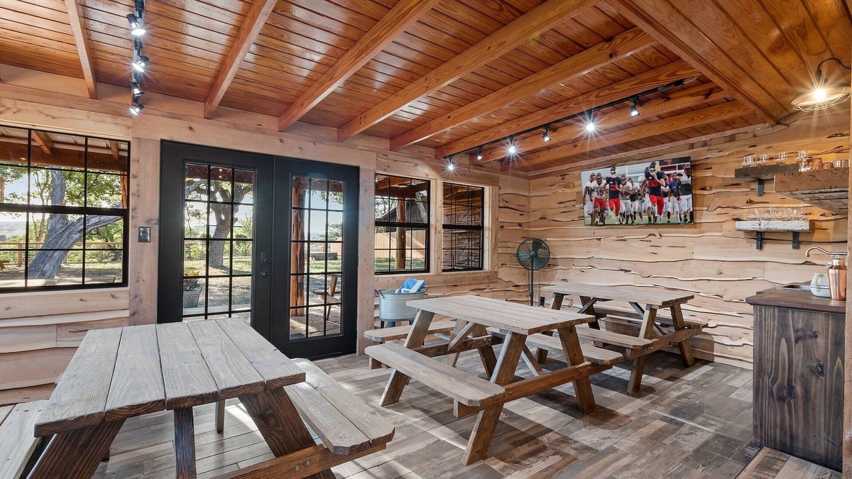Kerrville House | Guadalupe Bluff Bunk House 5 Bedroom Home by RedAwning