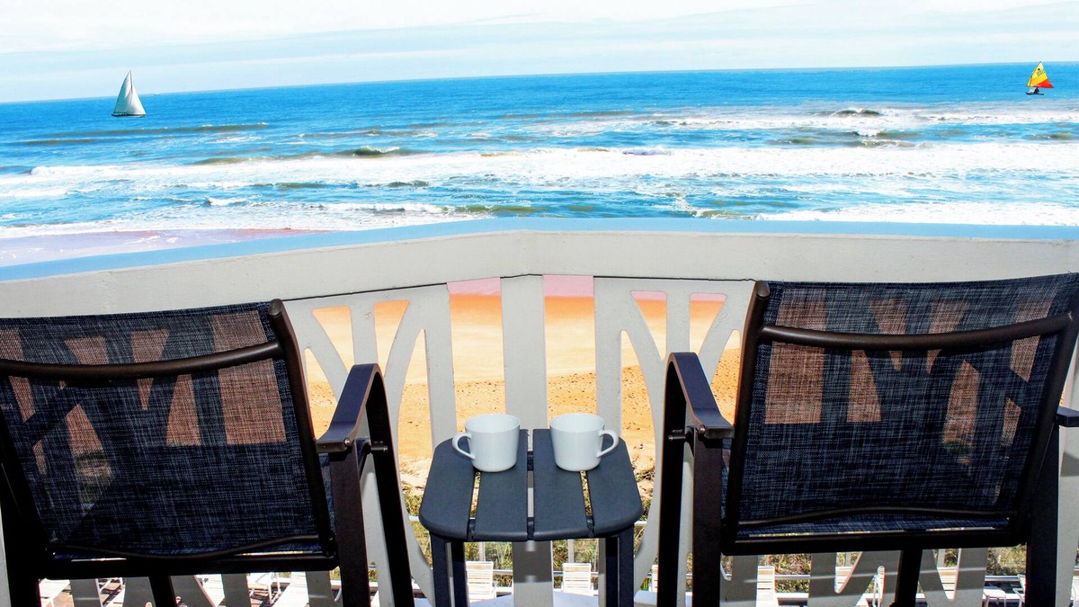 Ormond-by-the-Sea Condo | Guest Favorite. Direct Oceanfront. Views. Balcony. Pool. Beach Gear.