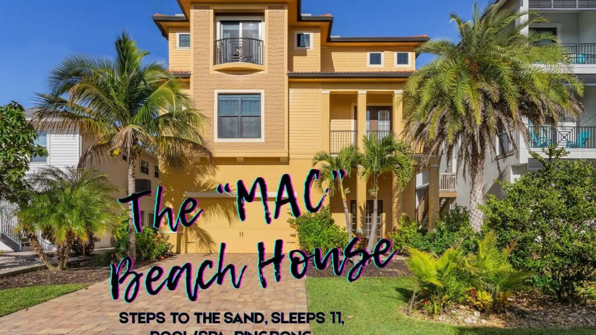 Bonita Springs House | GUEST FAVORITE, PREMIER LOCATION! "The Mac" Beach House! 7 Day+ Discount!