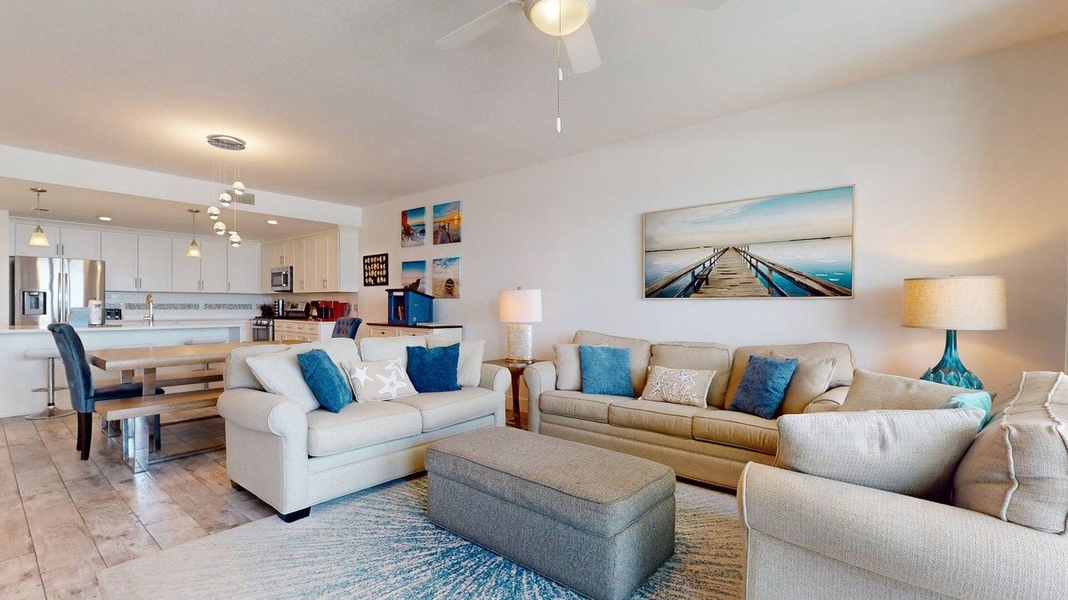Fort Walton Beach Condo | Gulf-front condo with upgraded features - quick drive to entertainment