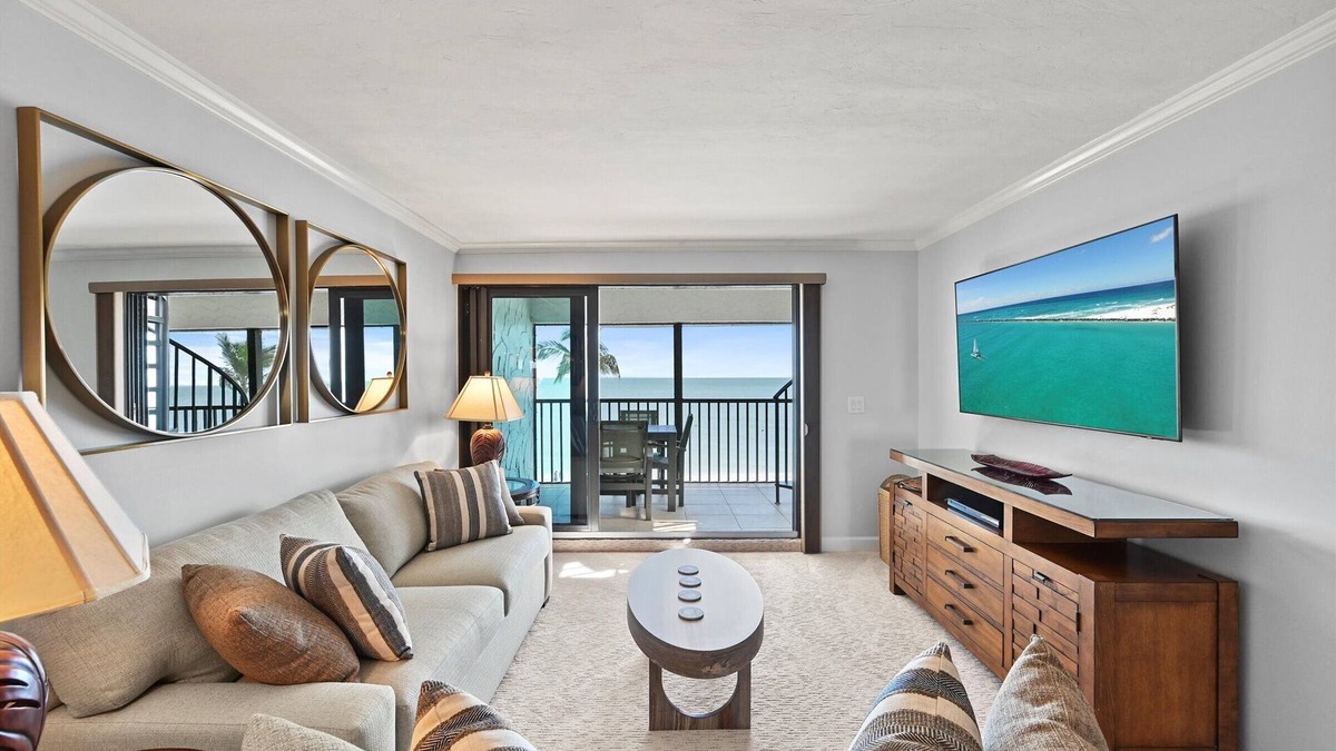 Sanibel Condo | Gulf Front Sanibel Rental Penthouse with Rooftop Sundeck