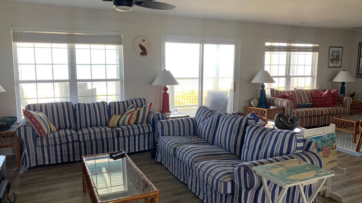 Alligator Point House | Gulf to Bay, on the beach home with bay access