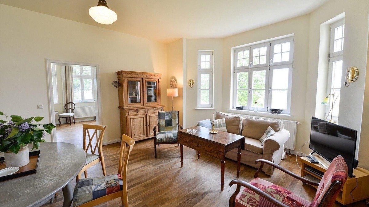 Grubnow Apartment | Gutshaus Grubnow Ferienwohnung 3