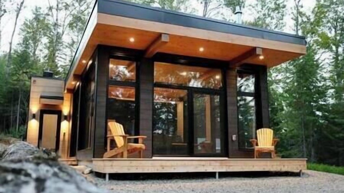 Les Eboulements House | Hôtel à la maison - Le Pic-Bois