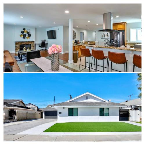 Westminster House | H&H Modern Lux 4BD 1 King Suite 3 Queen SoCal Disney