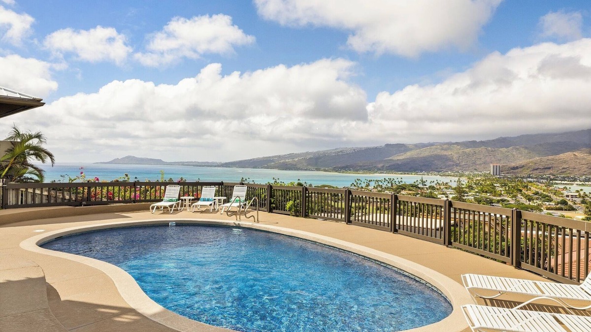 Portlock House | Hale Ohana, Private, Oceanview home w/pool, Licensed TAT home
