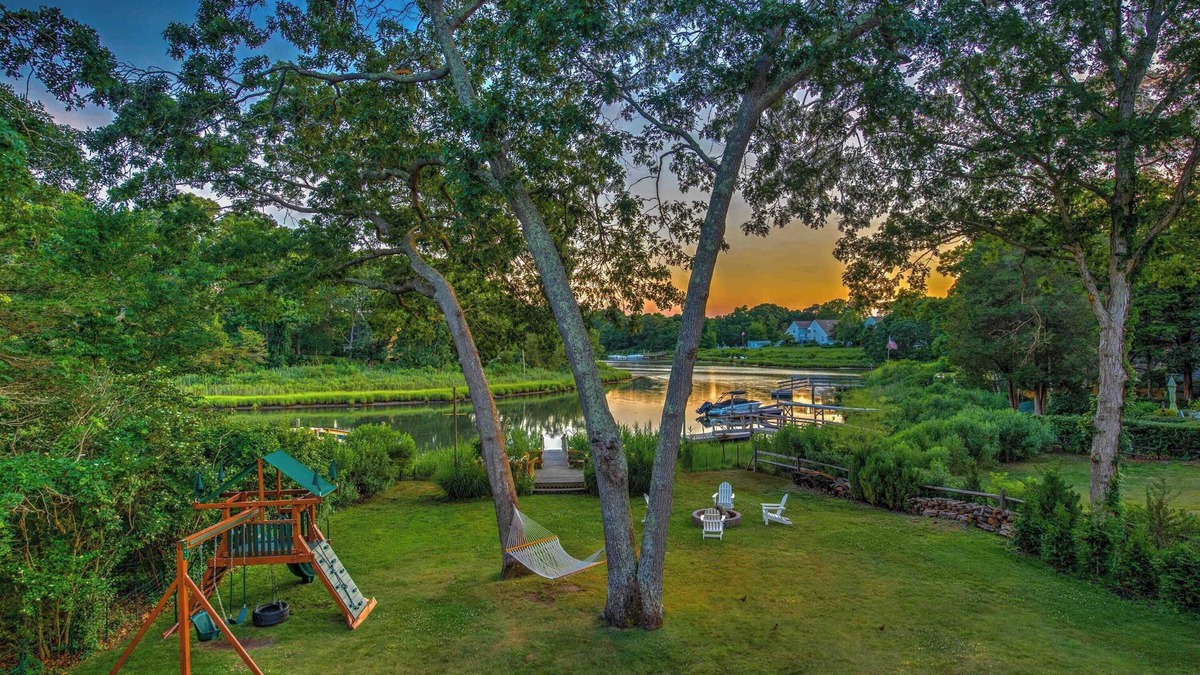 North Sea House | Hamptons Water Living: Private Dock, Waterfront