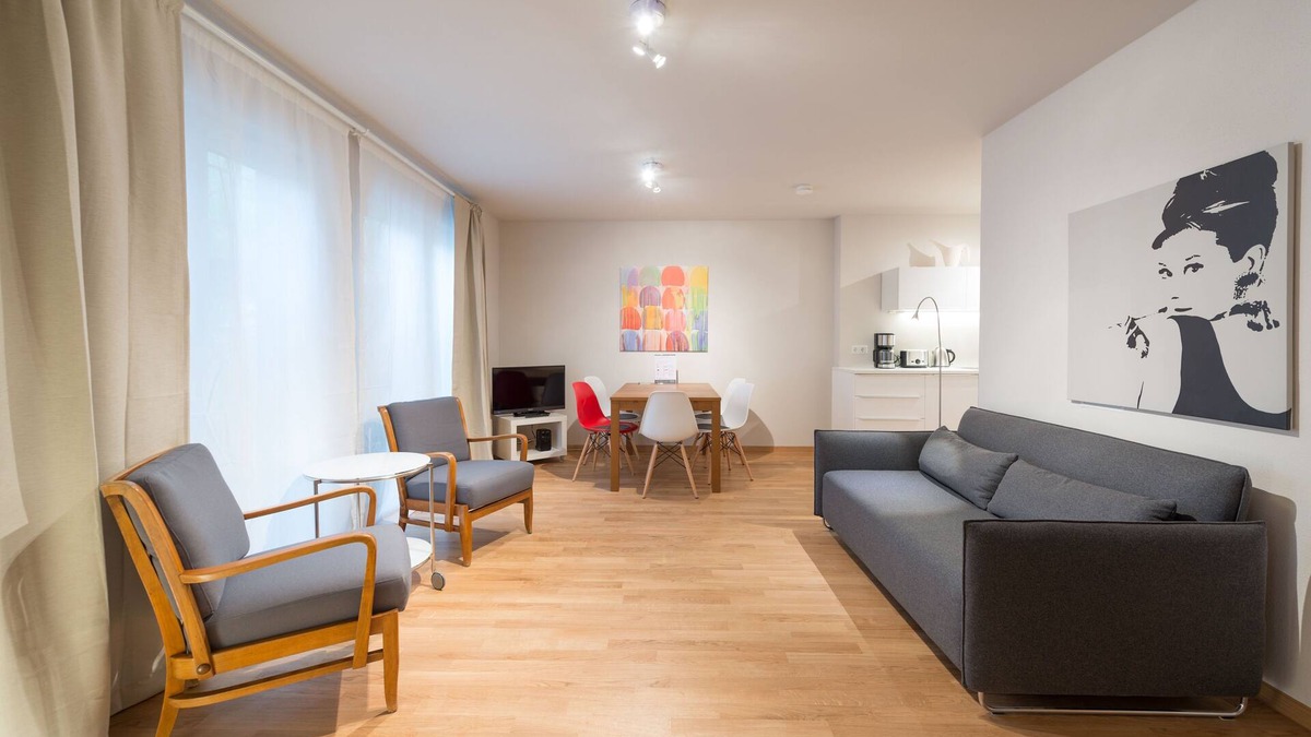 Mitte Apartment | Handicapped accessible 2-room-premium-apartment - Apartments Thommen Premium