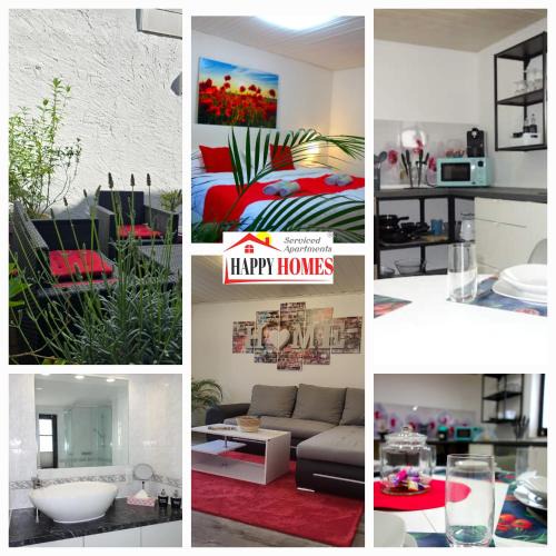 Altenstadt Apartment | HAPPY-HOMES RED - Up to 5 - Küche - W-LAN - Netflix - Honig - Terrasse