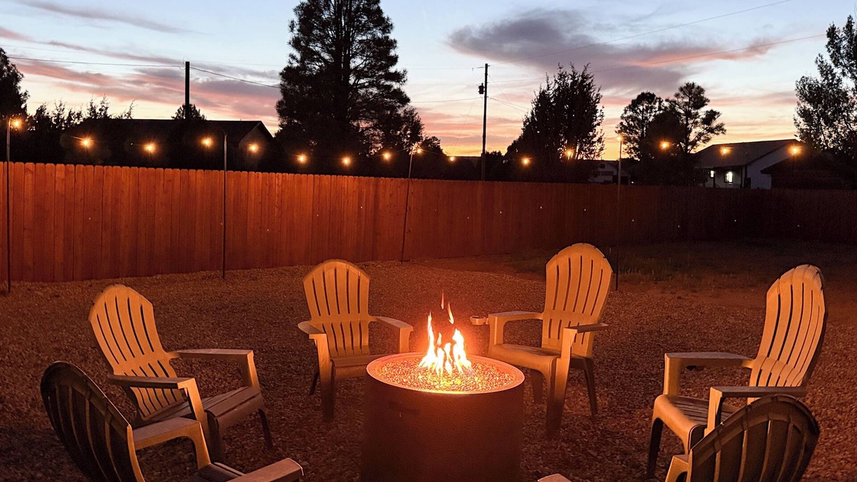 Overgaard Cabin | Happy Pines Hideaway | Fenced Yard~Fire Pit~Bunks