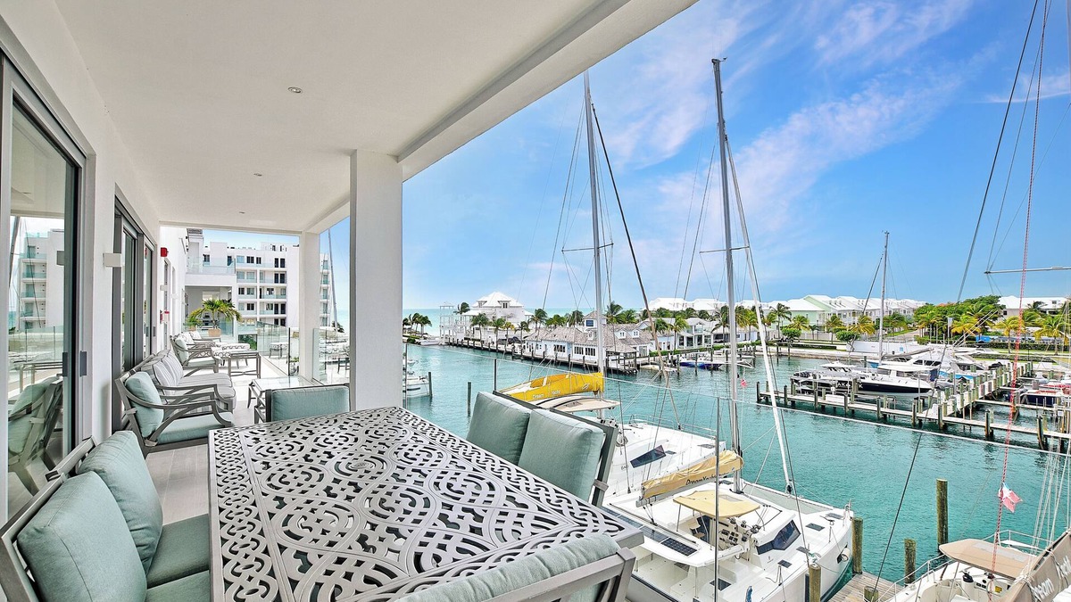 Bouvet Island Condo | Harbor Hummingbird Haven - 3-bedroom condo with marina views