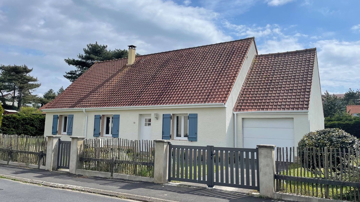 Hardelot-Plage House | HARDELOT Plage: Single storey house near center & quiet beach