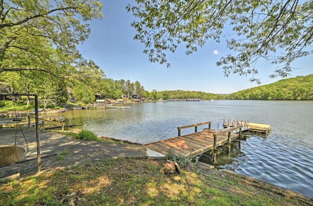 Harrison House | Harrison Lakefront Cottage with Private Dock!