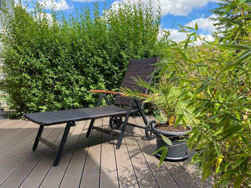 Frielendorf Apartment | Haus Mariechen Whg 2 in der Nähe zum Silbersee mit gemütlicher Terrasse & Sauna