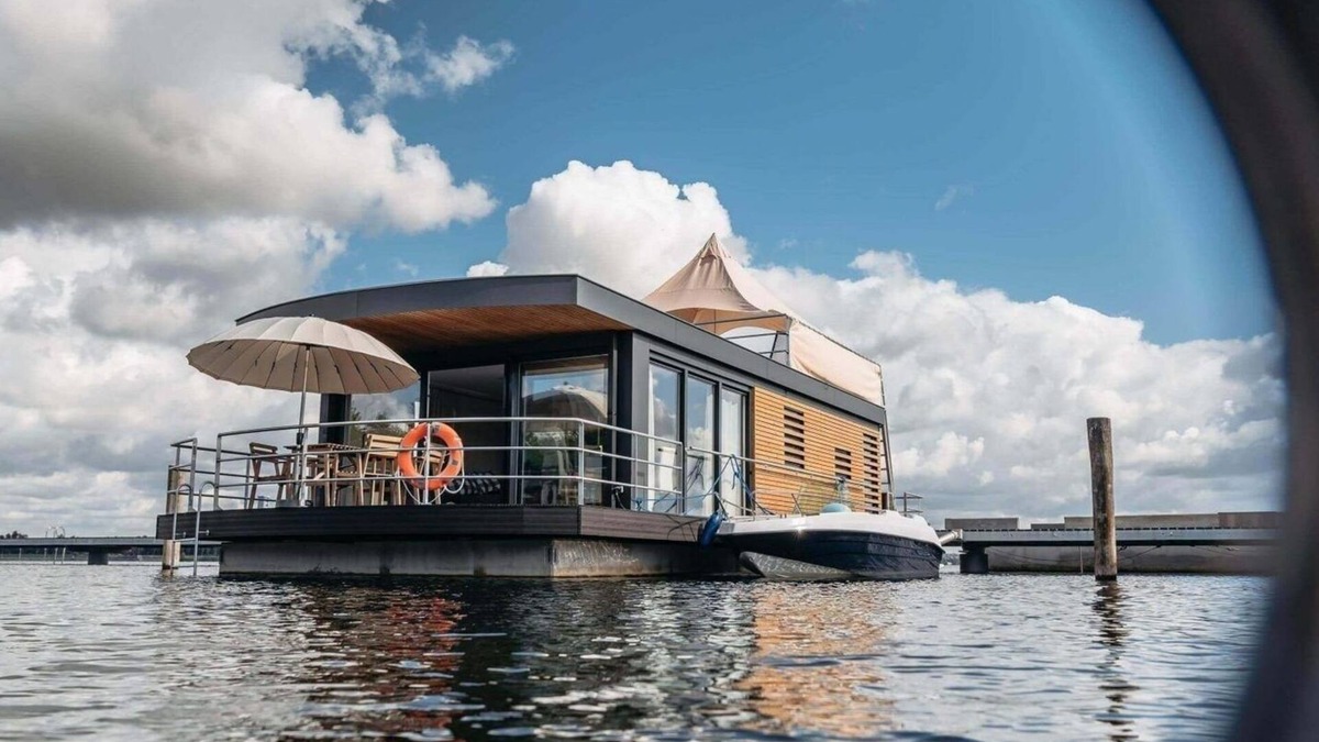 Klitten Apartment | Hausboot für 4 Gäste mit 45m² in Klitten