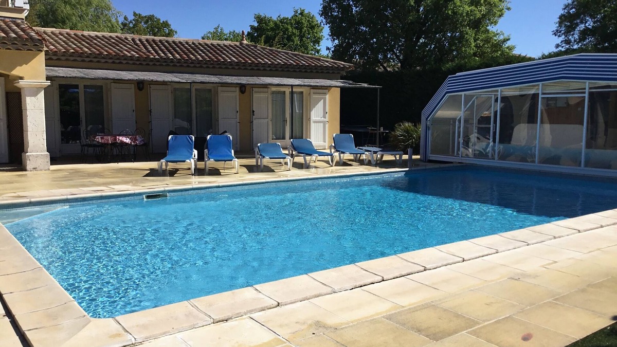 Tourrettes House | Heated and covered private air-conditioned villa
