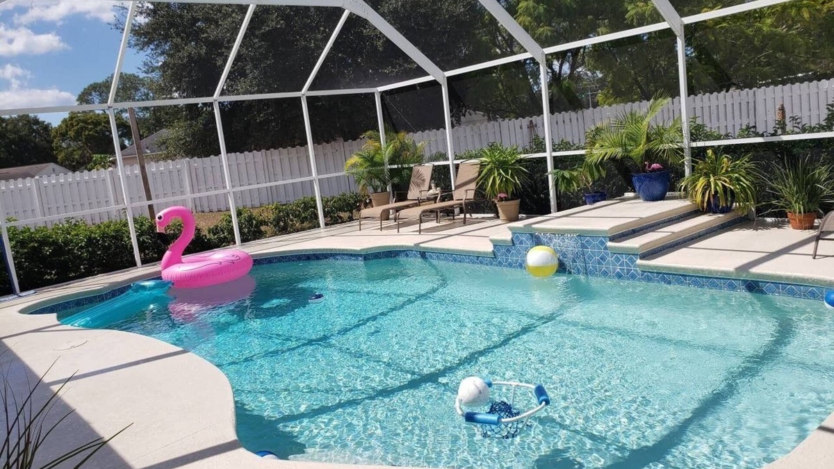 Citrus Park House | Heated pool house