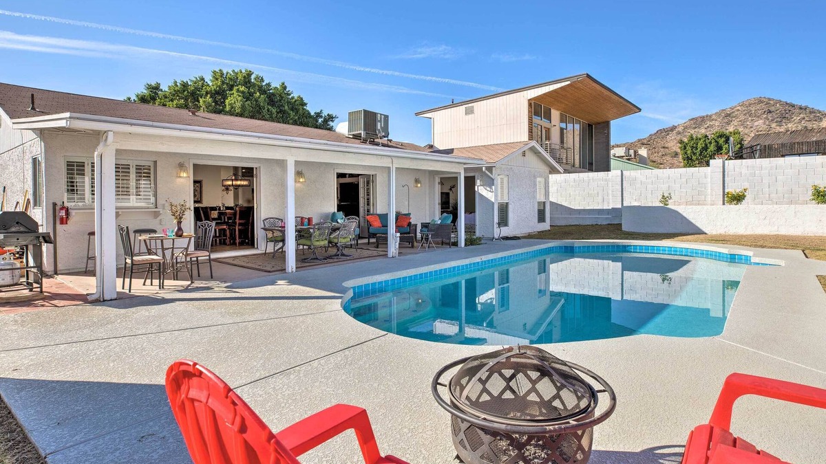 Desert Foothills Estates House | Heated Pool, Views, & Trail Access: Phoenix Escape