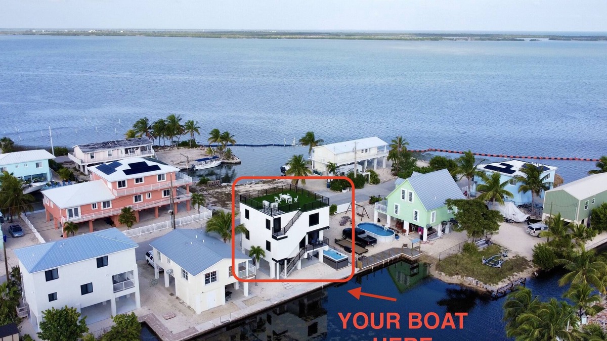 Sands House | 🐠 HEATED SWIM SPA/OPEN WATER VIEWS/BOAT DOCK/LUXURIOUS/ BUILT IN 2023🐬