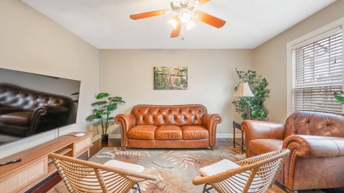 Fuquay-Varina House | Hemingway’s Hideaway | 2BR w/King + Pvt Patio