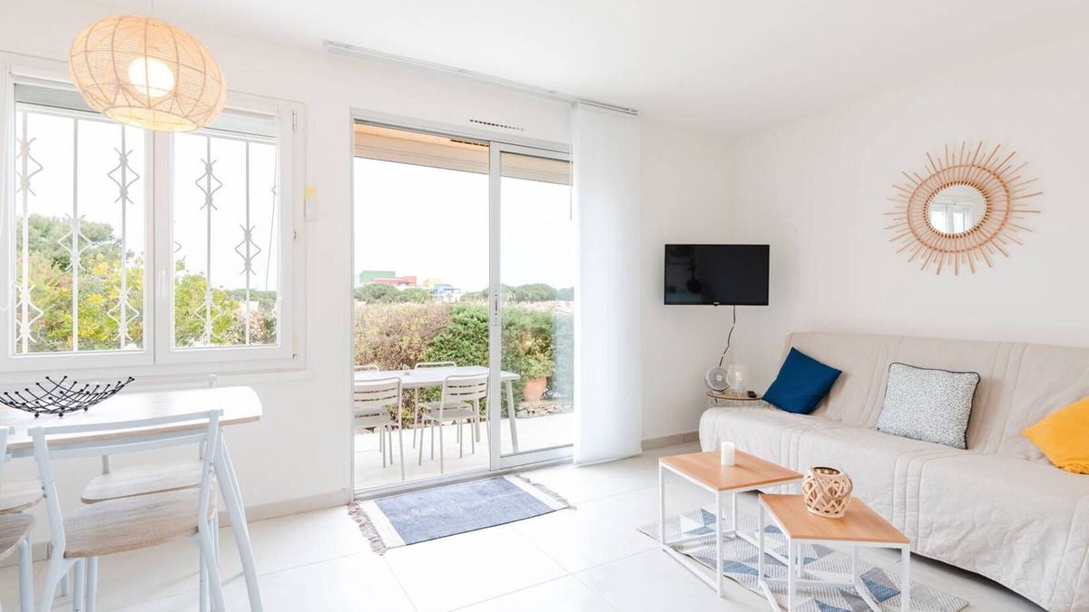 Gruissan House | HG44: 2-room air-conditioned house GRUISSAN