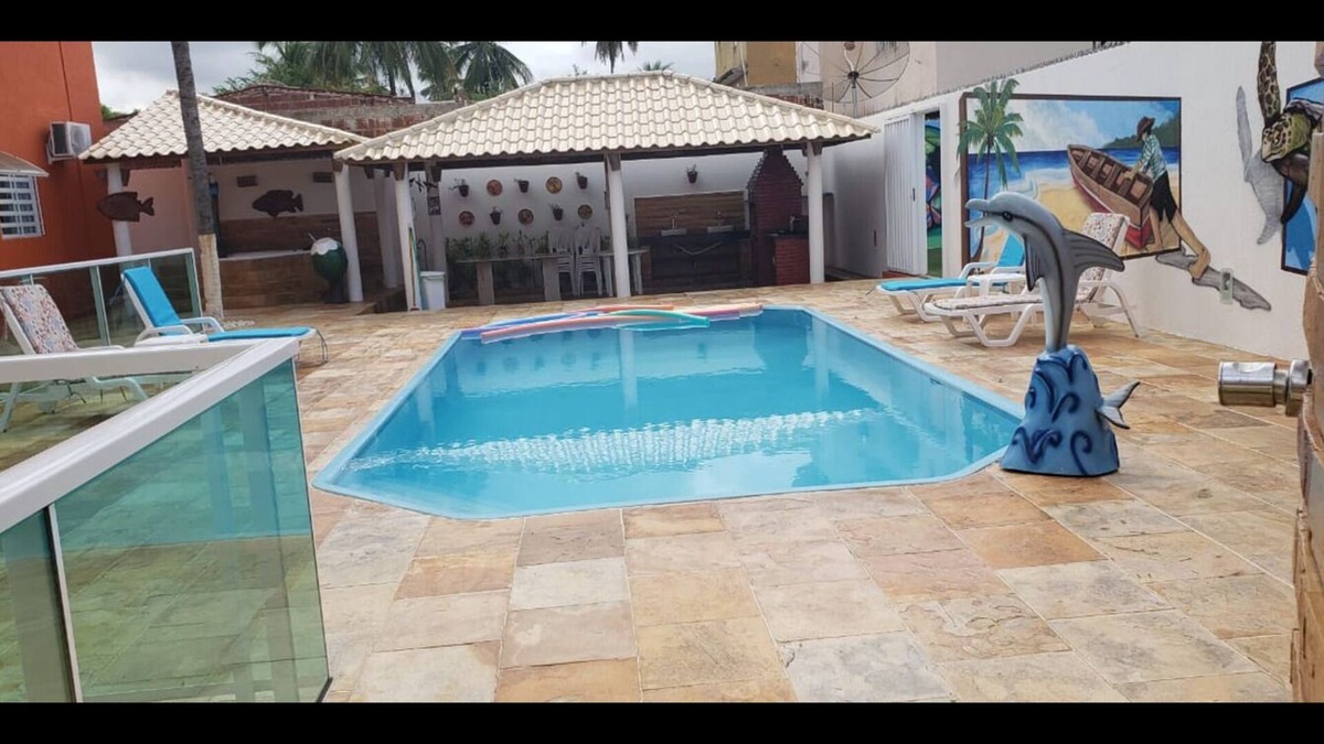 Sao Jose da Coroa Grande House | High luxury house, swimming pool, sauna, mini soccer field, games room, 5QT