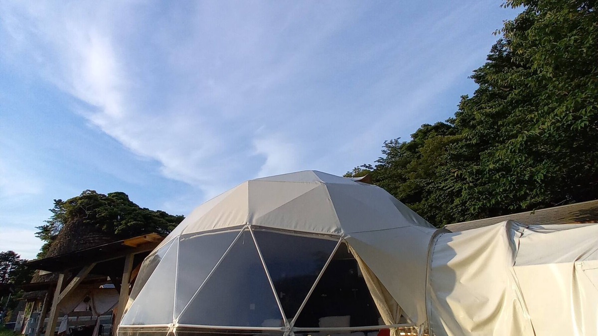 Isumi RV Rental | Highestclass dome plan for 3 adults Private t/Isumi City Chiba