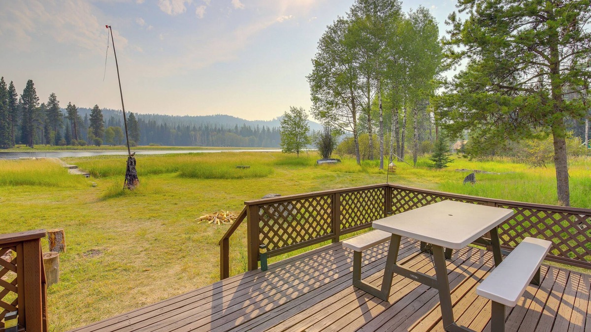 Seeley Lake Cabin | Hike, Bike & Boat: Cabin w/Dock on Seeley Lake!