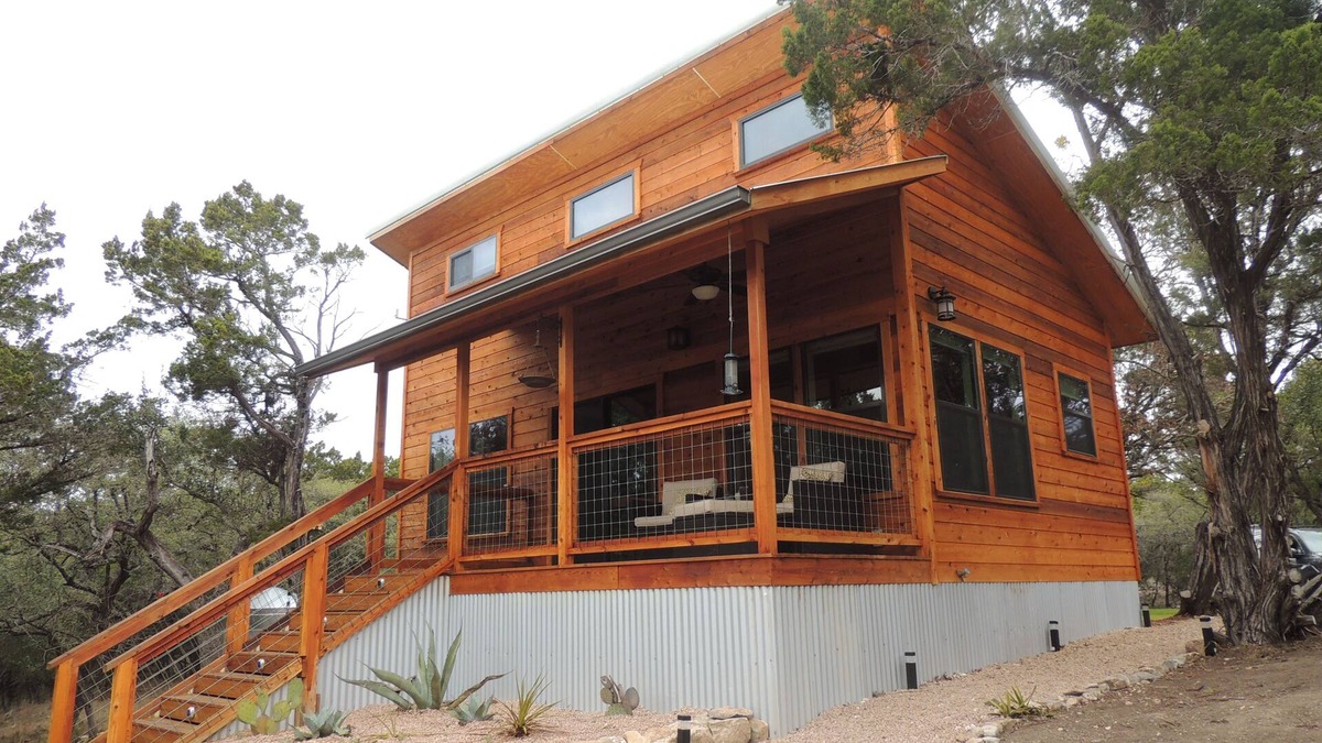 Dripping Springs Cabin | Hillcountry Creekside Cabin, private, near Hamilton Pool, Reimers Ranch
