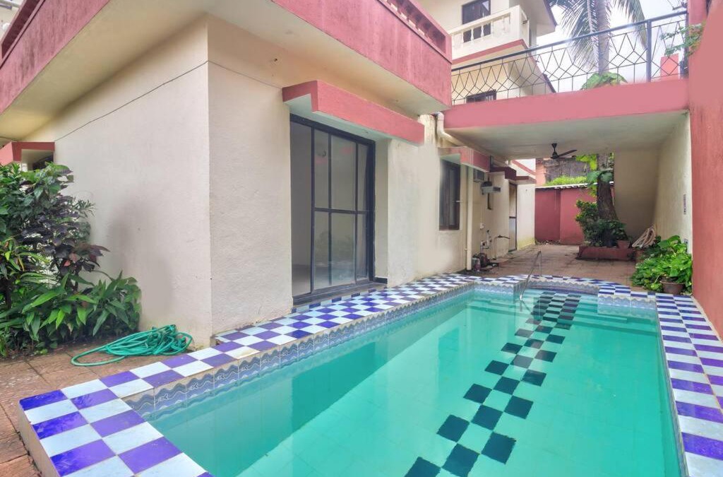 Saipem Villa | Hilltop 4 BHK Villa with Private Pool in Candolim