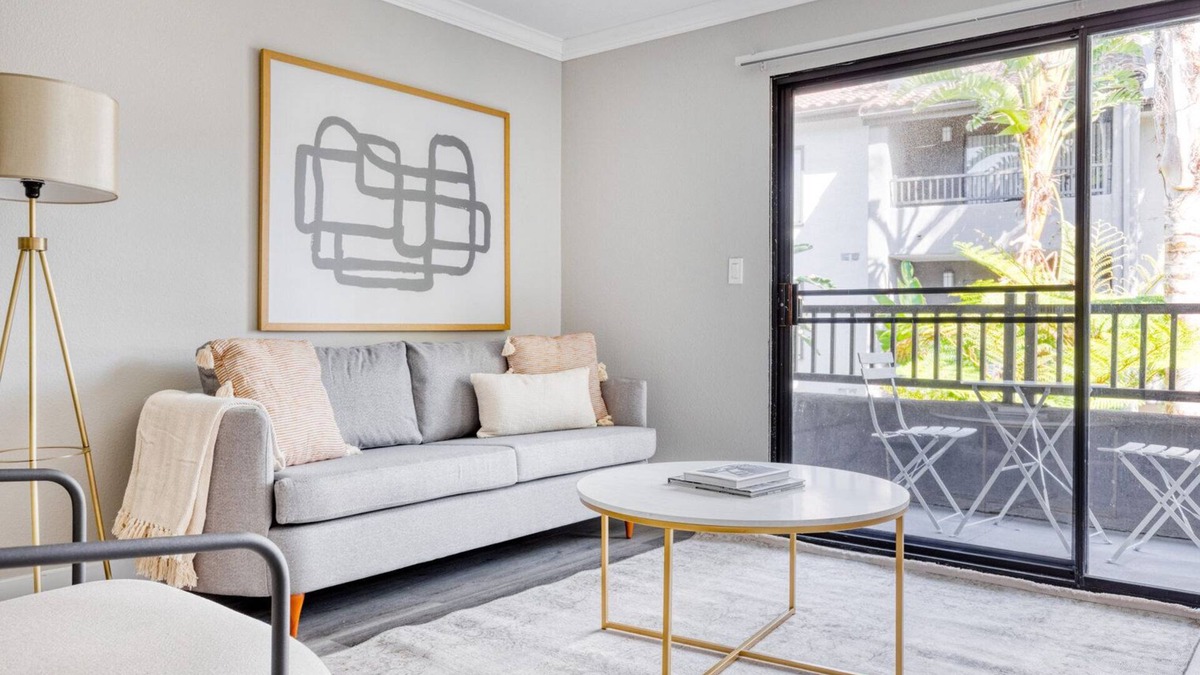 Warner Center Apartment | Hip Woodland Hills 1BR w/Pool & Gym, near Warner Center, by Blueground