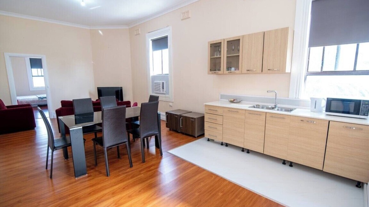 Finley Apartment | Historic Albion Hotel: Charming One Bedroom, walking distance to everything