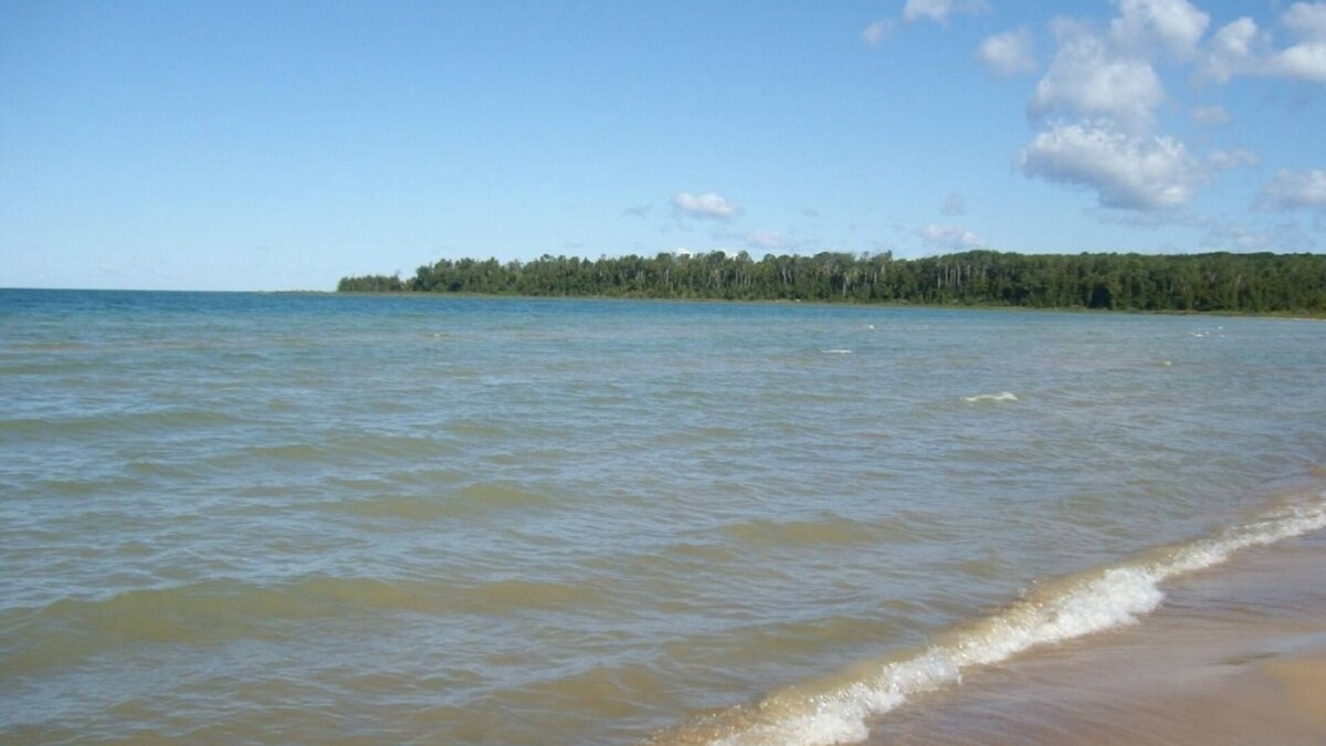 Mackinaw City Cottage | Historic Cottage on the Best Beach in the Mackinaw Area