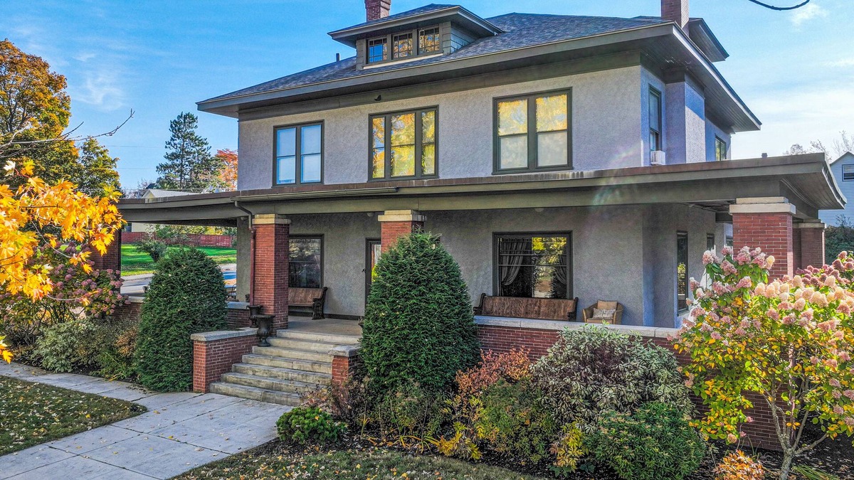 Winslow House | Historic Craftsman with period charm, covered porch, chef's kitchen, W/D & gym