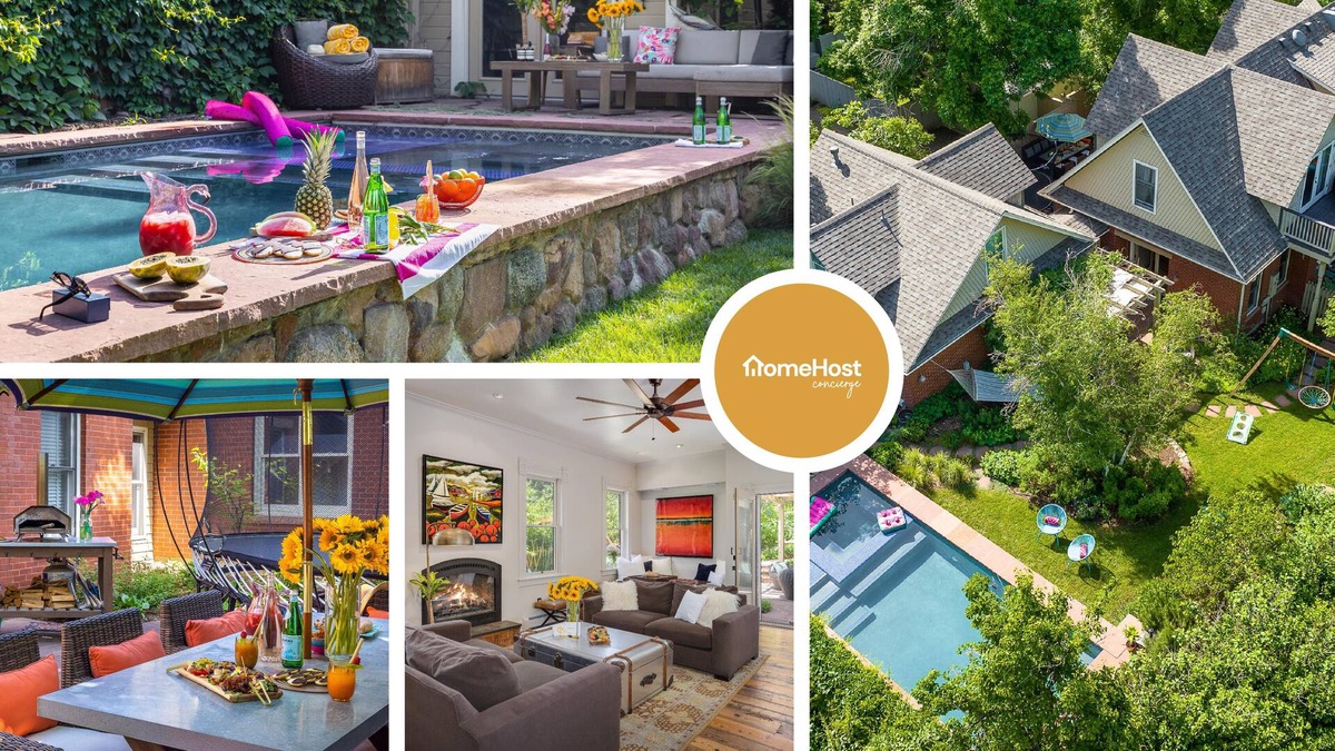Mapleton Hill House | Historic Gem With Pool, Stunning Garden & Mountain Views, Near Pearl St Mall