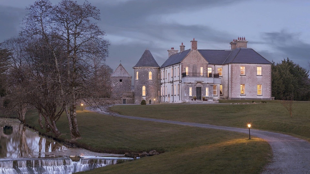 Abbeyknockmoy House | Historic Riverside Manor on 33 private acres