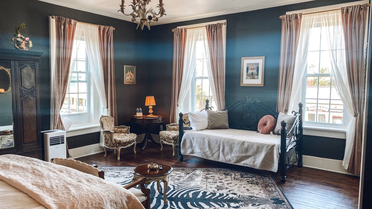 Princeton Apartment | Historic Victorian hotel in the heart of small town getaway!
